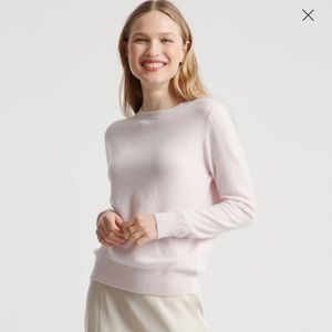 Quince Cashmere Blush Sweater